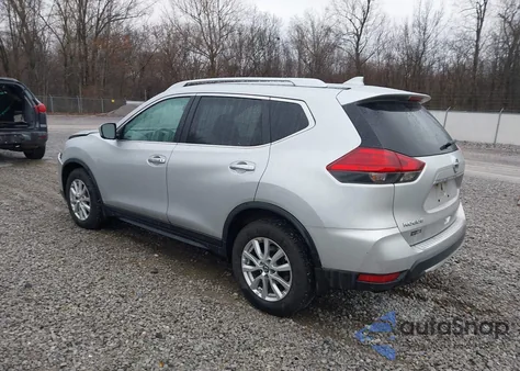 2017 Nissan Rogue Sv z USA, uszkodzony, nr VIN KNMAT2MT2HP612084